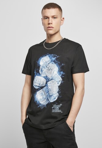 Mister Tee Футболка 'Ice Rings' в Черный: спереди