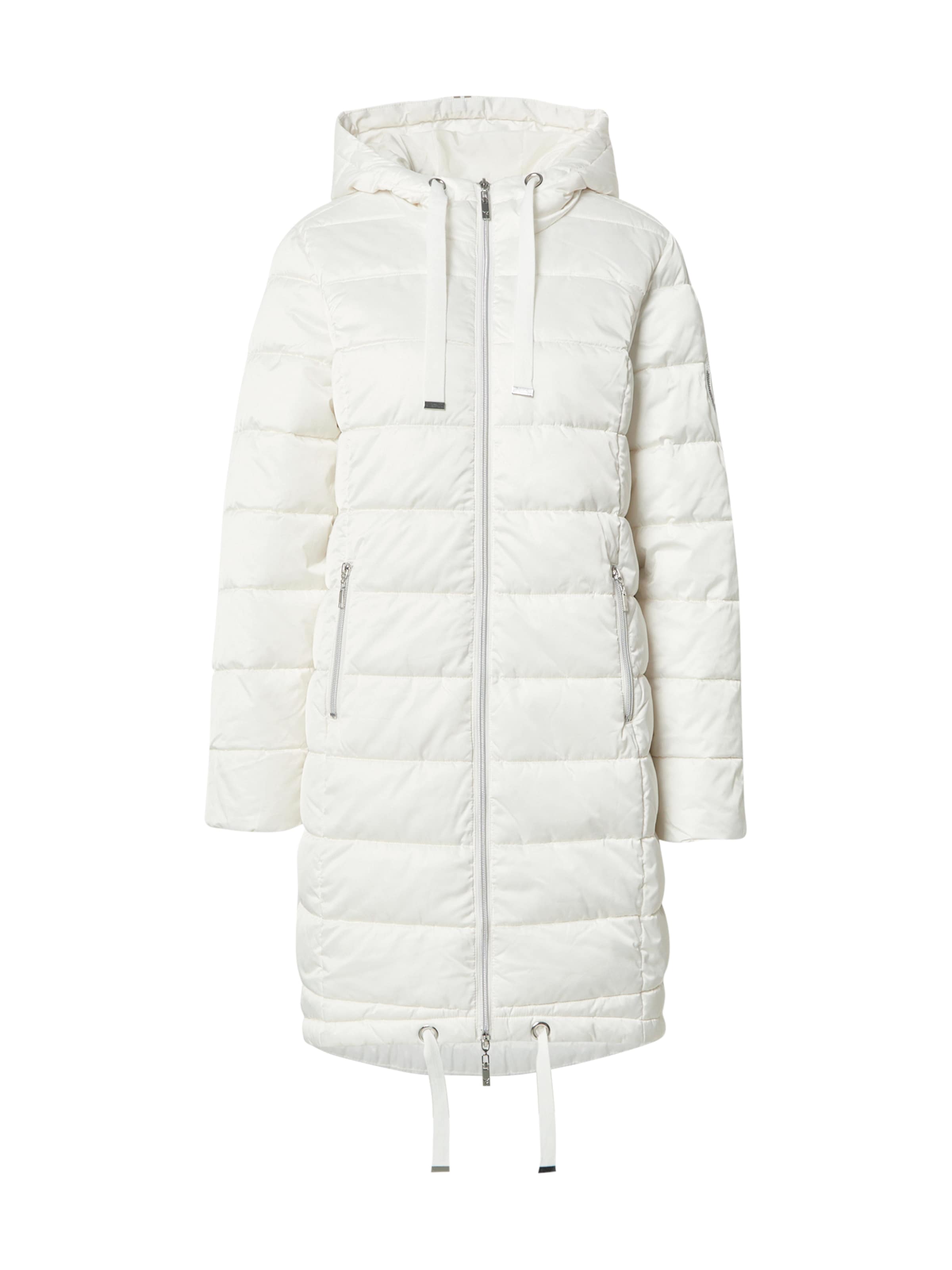 monari Winter Coat in White: front