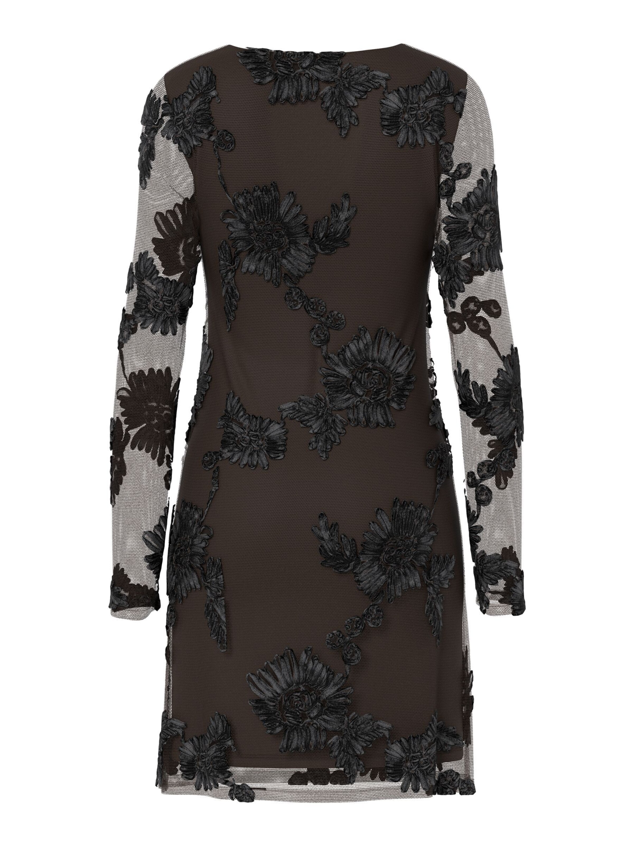 PIECES Dress 'PCOffia' in Brown