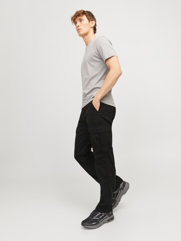 JACK & JONES Loosefit Kapsáče 'JPSTKane Jonnie' – černá