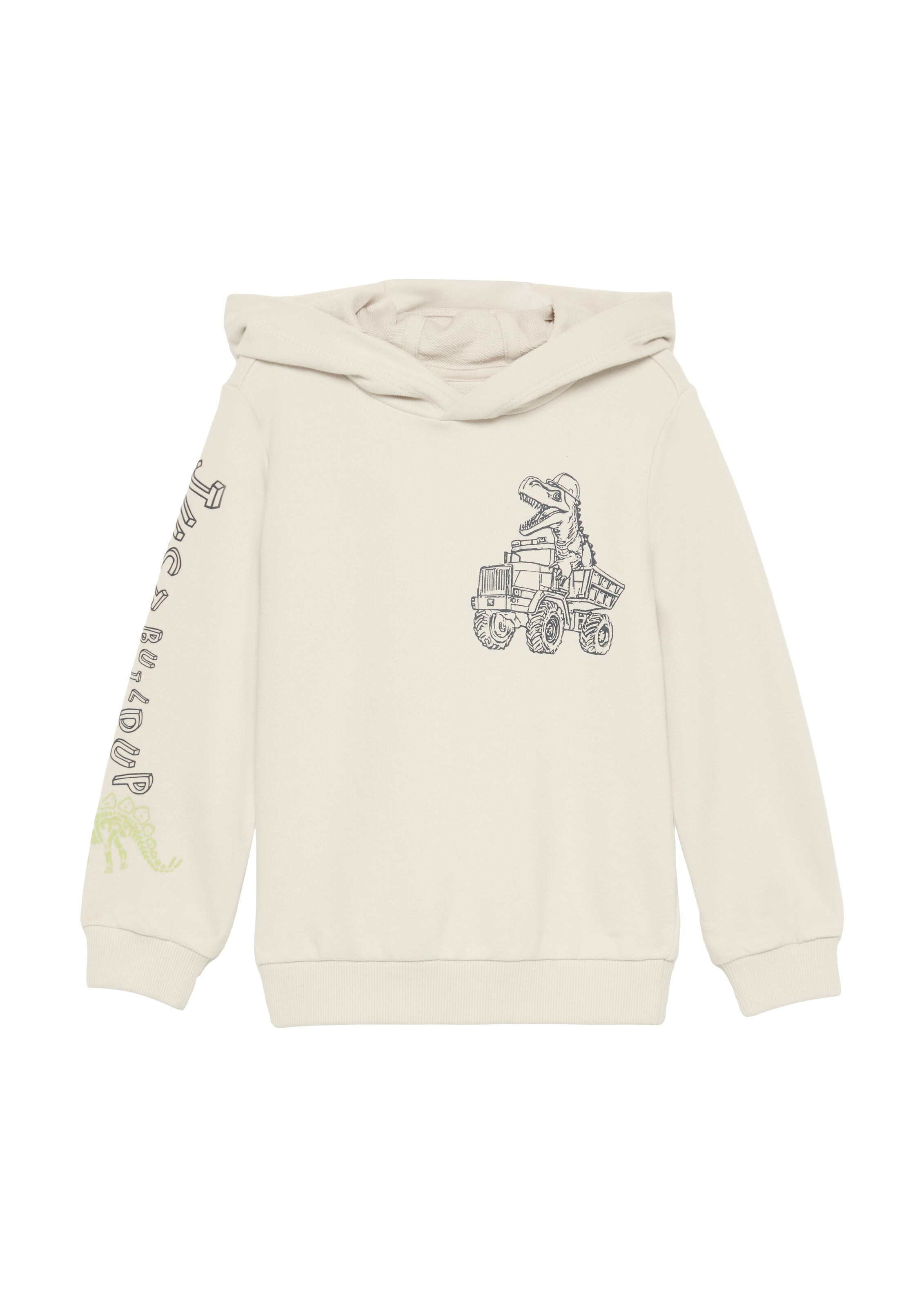 s.Oliver Sweatshirt in Weiß: Vorderseite
