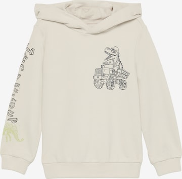 s.Oliver Sweatshirt in Weiß: Vorderseite