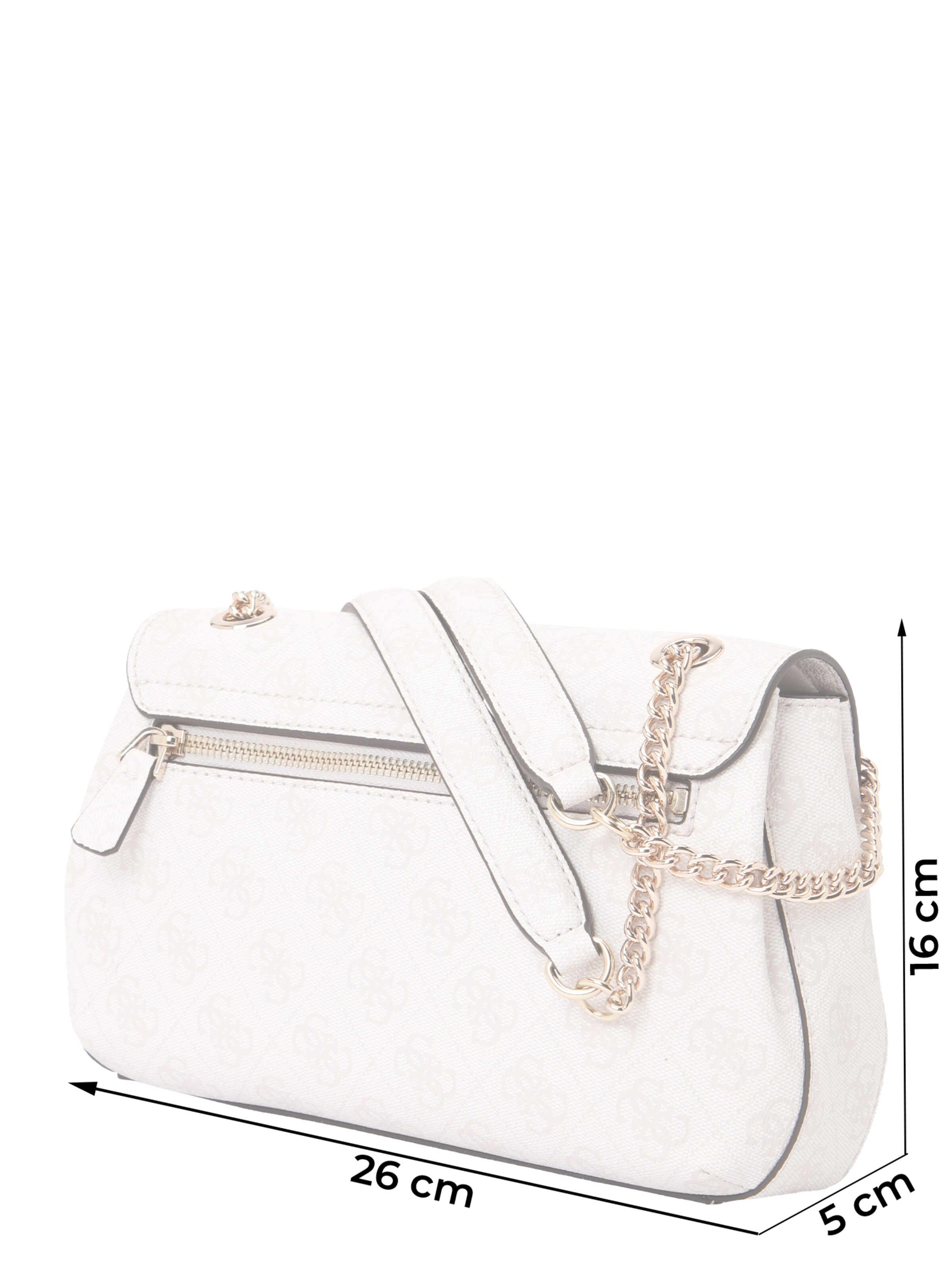 GUESS Shoulder bag 'KATYA CONVERTIBLE XBODY FLAP' in White