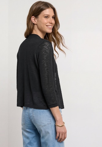 STREET ONE Strickjacke in Schwarz