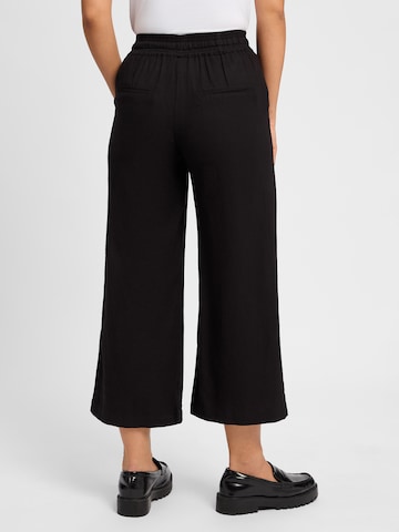 Soyaconcept Wide Leg Hose 'Ina' in Schwarz