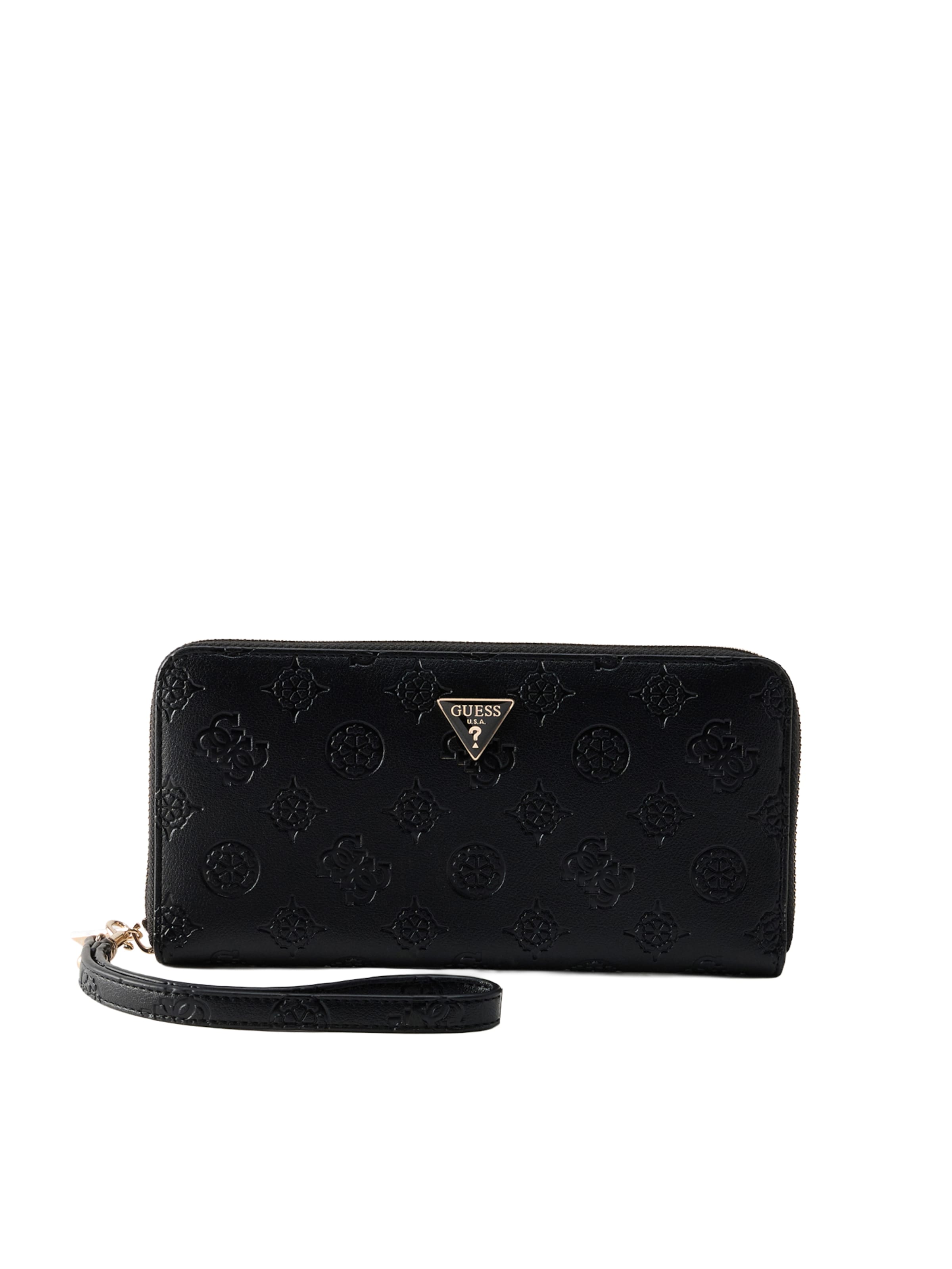 GUESS Wallet 'DIANA' in Black: front