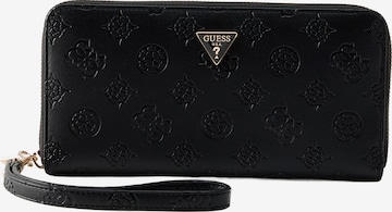 GUESS Wallet 'DIANA' in Black: front