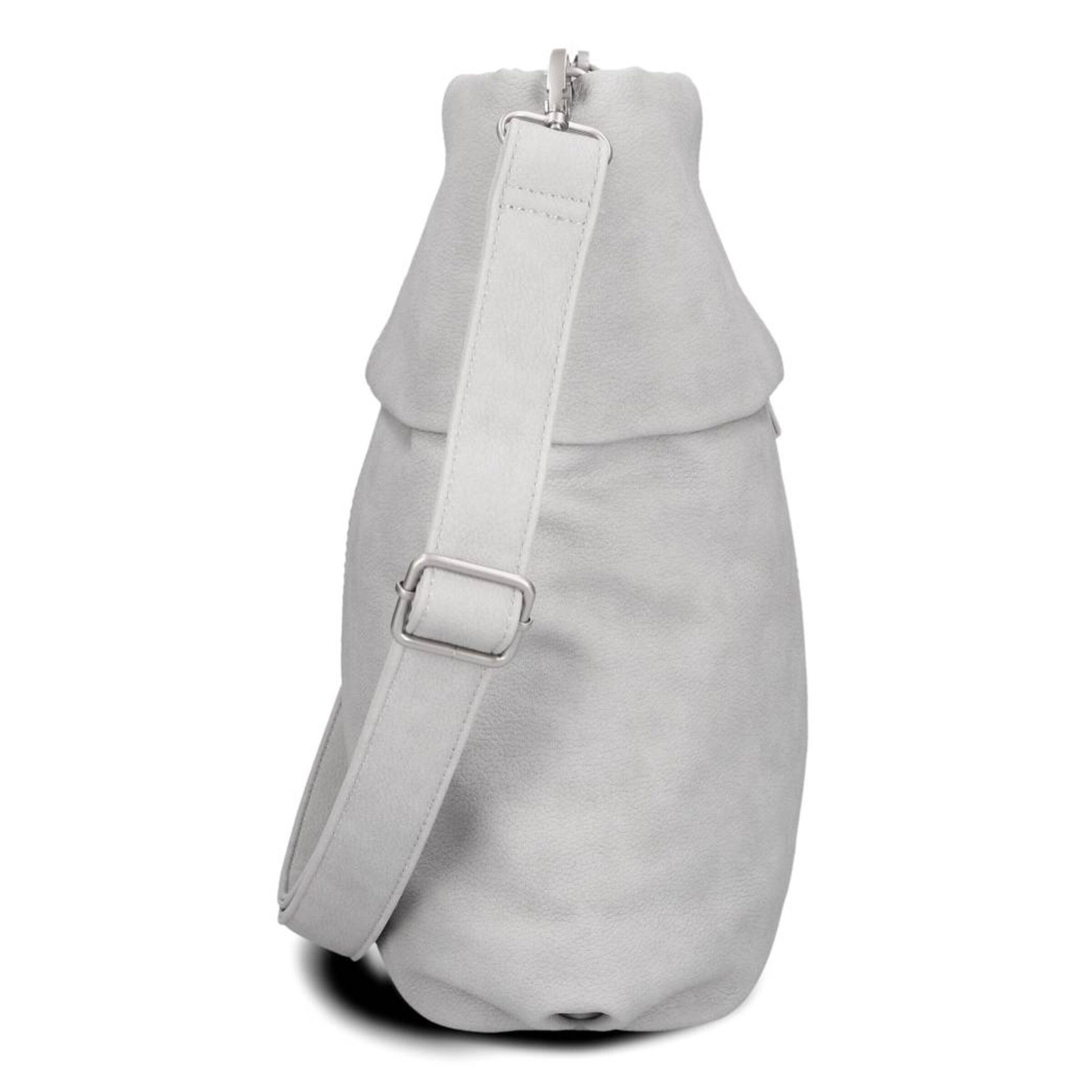 Borsa a spalla 'Mademoiselle' di ZWEI in grigio