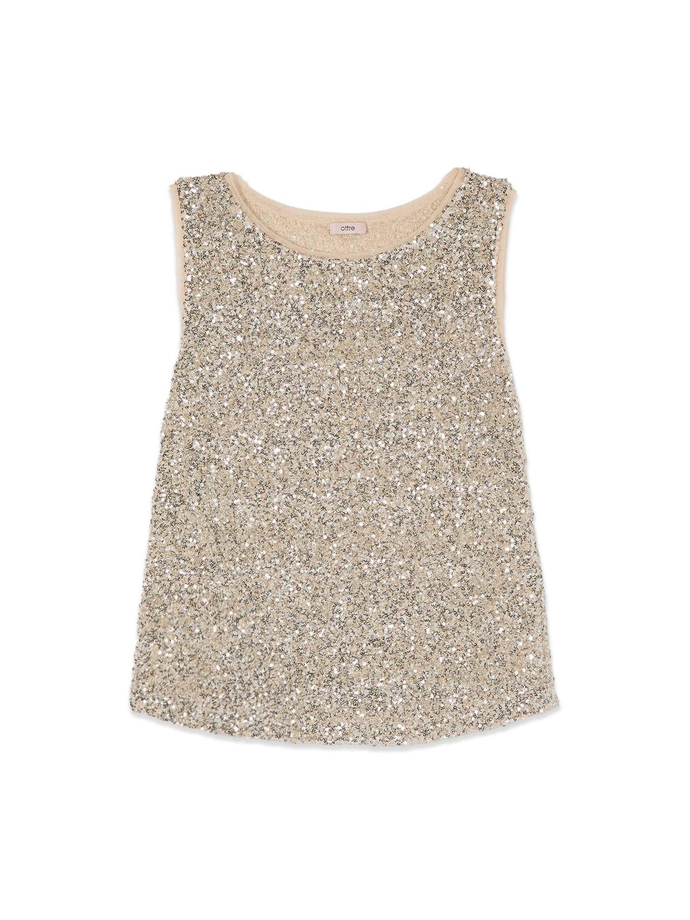 oltre Top in Goud: voorkant