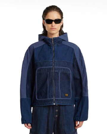G-STAR Tussenjas in Blauw: voorkant