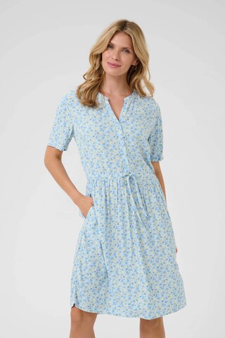 Cream Shirt dress 'CRTiah' in Blue: front