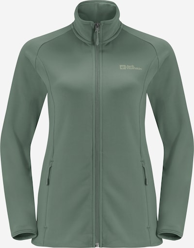 JACK WOLFSKIN Athletic fleece jacket 'BAISELBERG' in Green, Item view