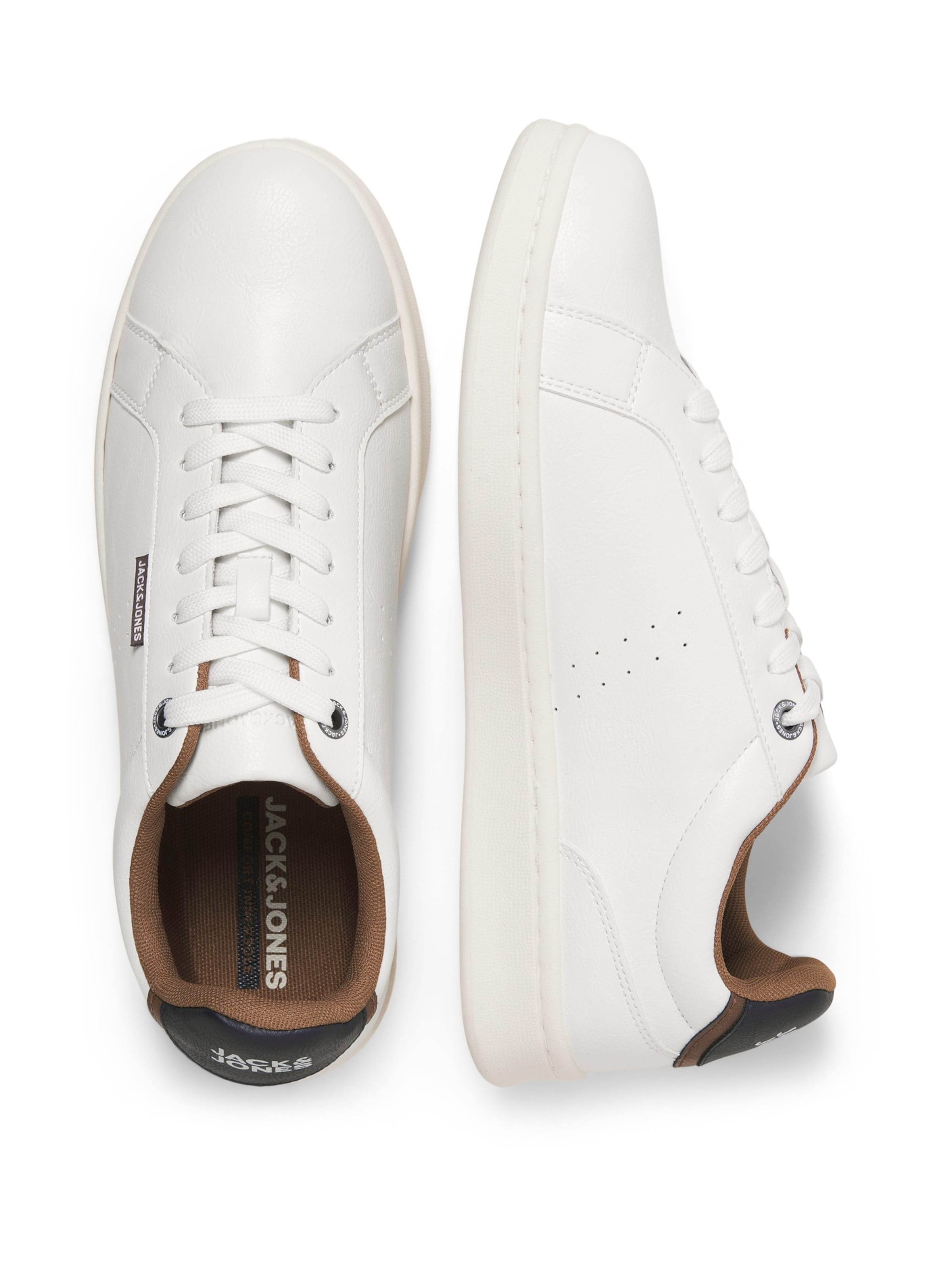 Sneaker bassa 'JFWHASTINGS' di JACK & JONES in bianco