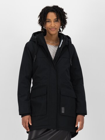 Parka d’hiver 'CharlizeAK' Alife and Kickin en noir : devant