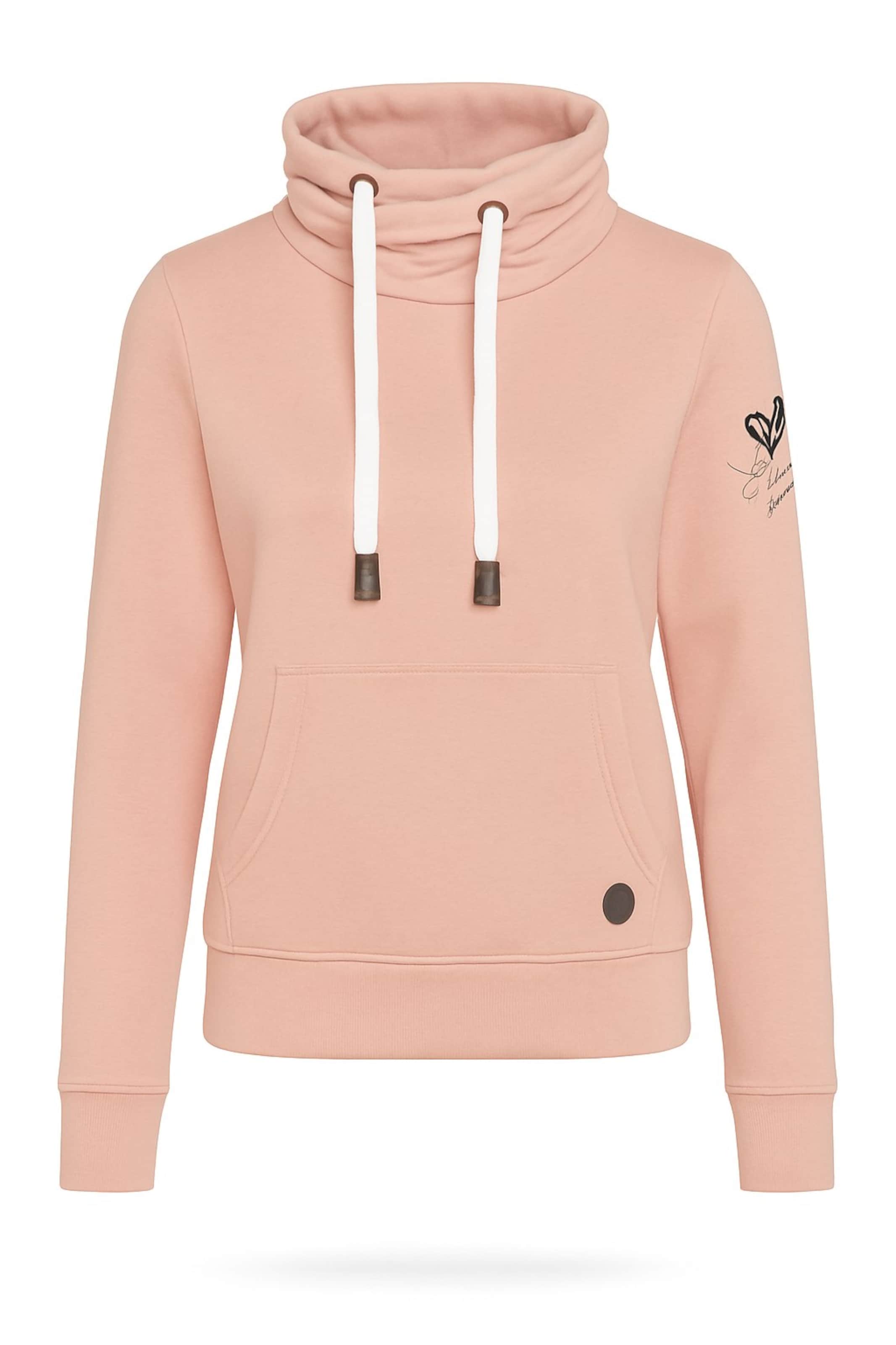 For You Moda Sweatshirt in Pink: Vorderseite