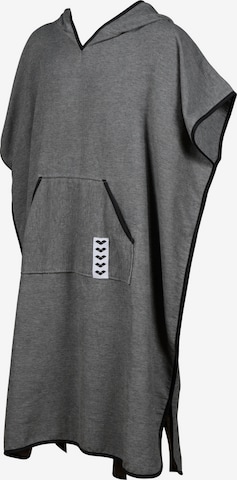 ARENA Athletic Robe 'ICONS HOODED PONCHO' in Grey