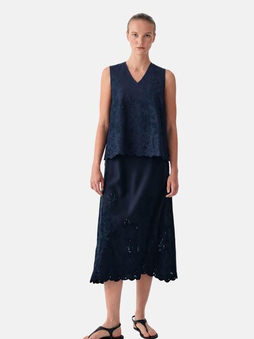 Beatrice .b Rok in Blauw: voorkant