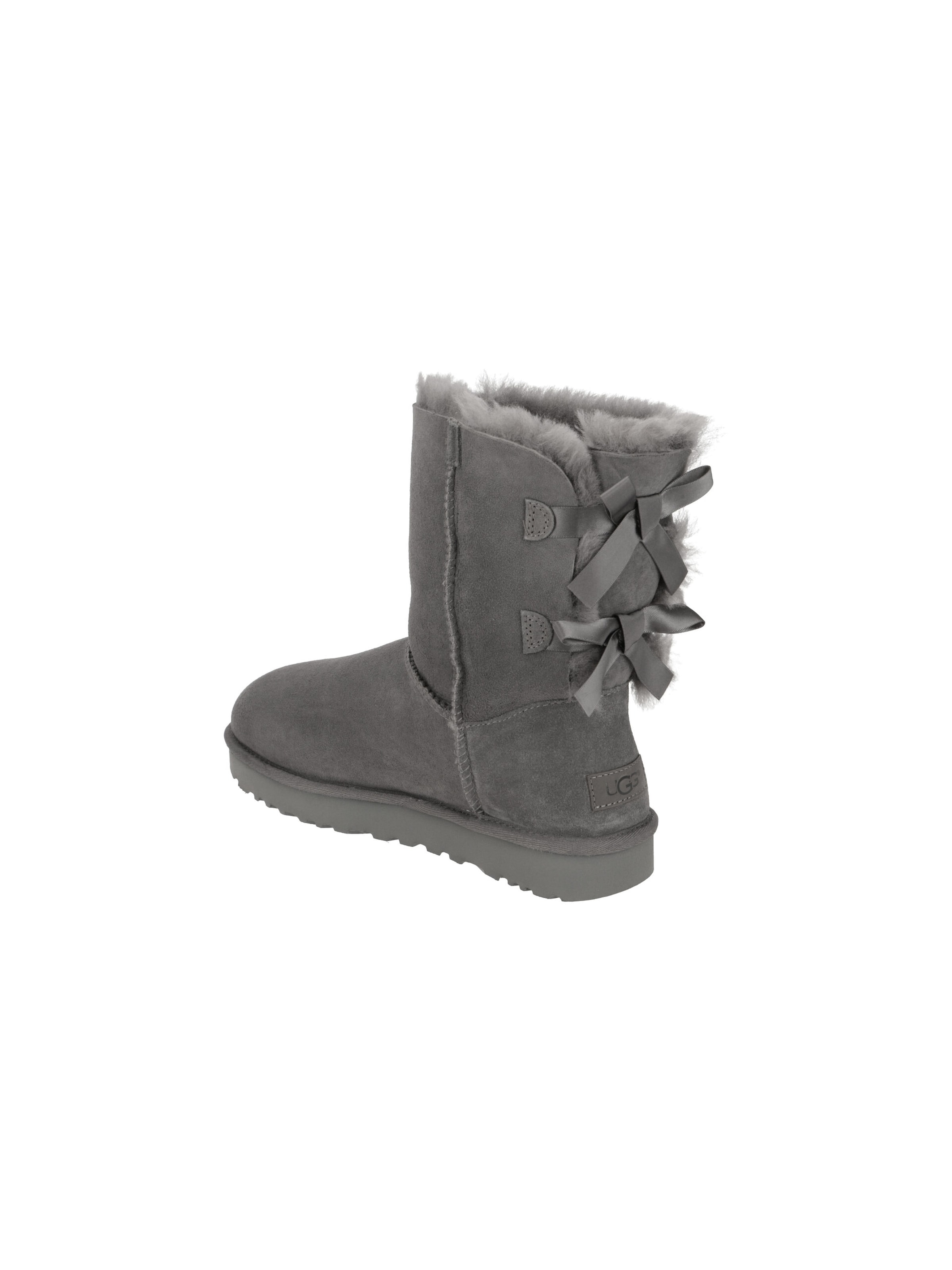UGG Boots 'UGG Bailey Bow 2 Stiefel grau 1016225' in Grau