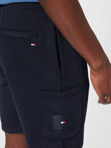 Regular Pantalon TOMMY HILFIGER en bleu