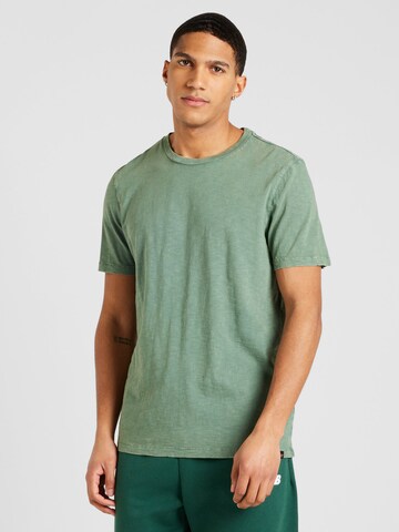 Superdry - Camisa em verde: frente