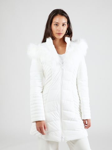 GUESS Winter Jacket 'New Oxana' in White: front