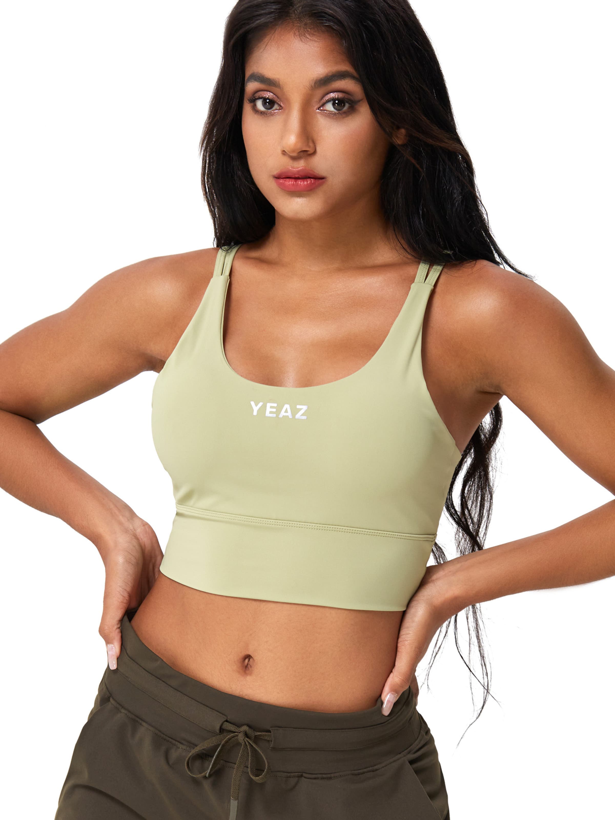 Top sportivo 'Grace' di YEAZ in verde
