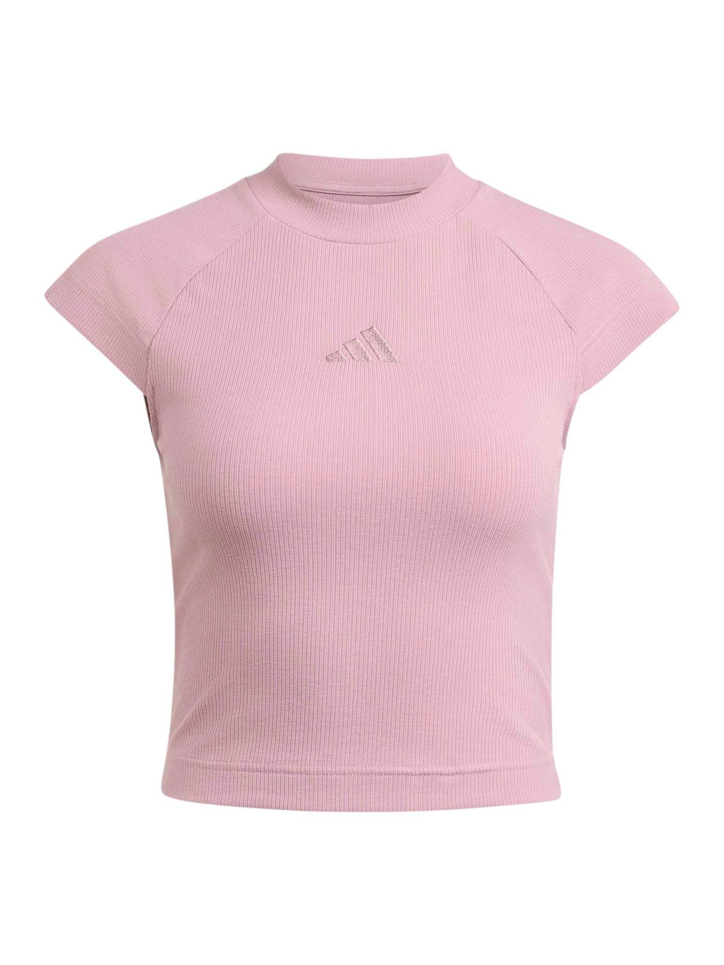 ADIDAS SPORTSWEAR - Camisa funcionais 'AK' em roxo: frente