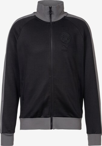 PUMA Training Jacket 'Borussia Dortmund' in Black: front