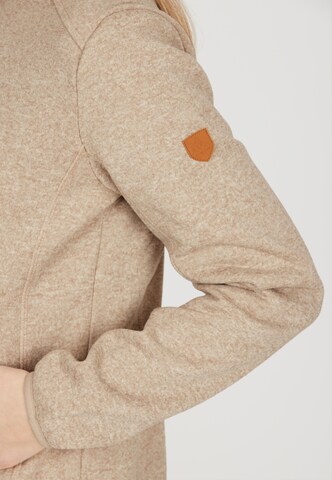 Whistler Athletic fleece jacket 'SAMANI' in Beige