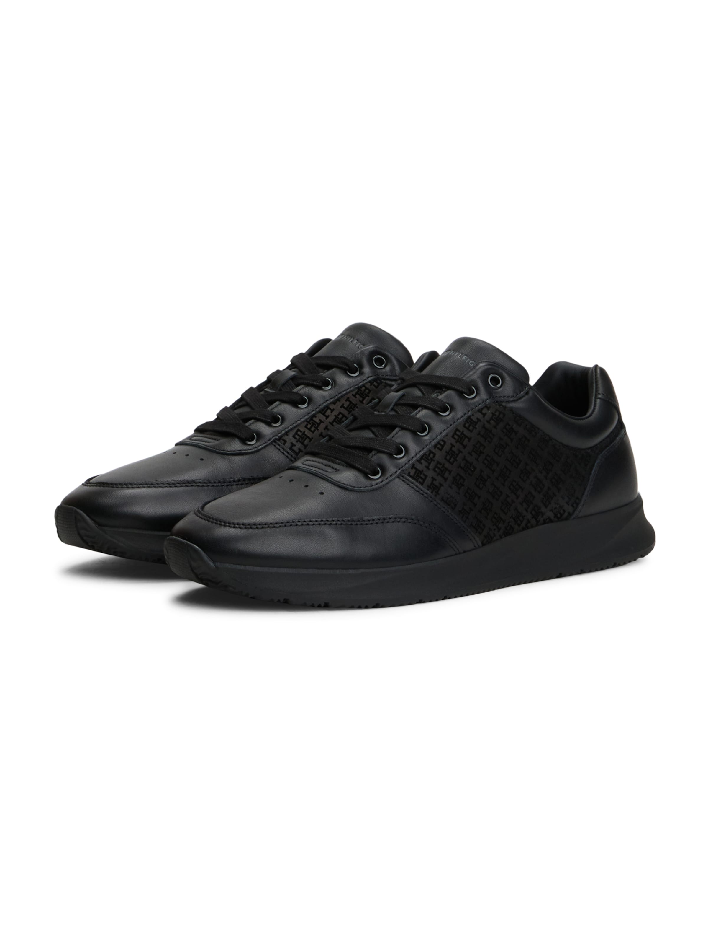 TOMMY HILFIGER - Zapatillas deportivas bajas 'ELEVATED TH MONO MIX RUNNER' en negro