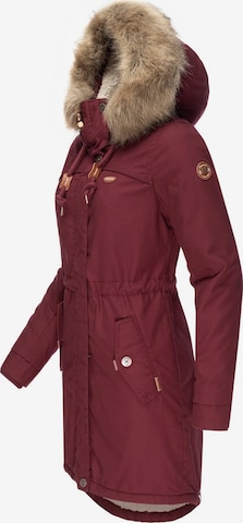 Ragwear Winterparka 'Tawny' in Rood