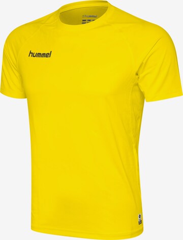 Maglia funzionale di Hummel in giallo