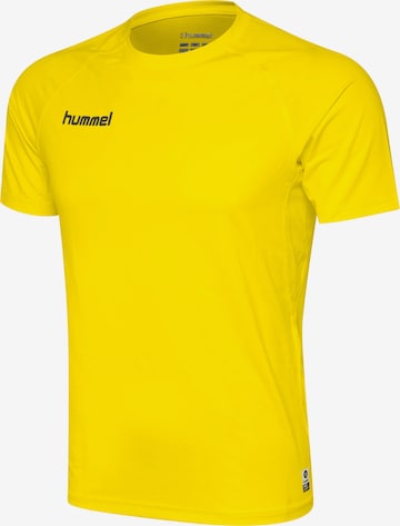 Hummel - Camisa funcionais em amarelo