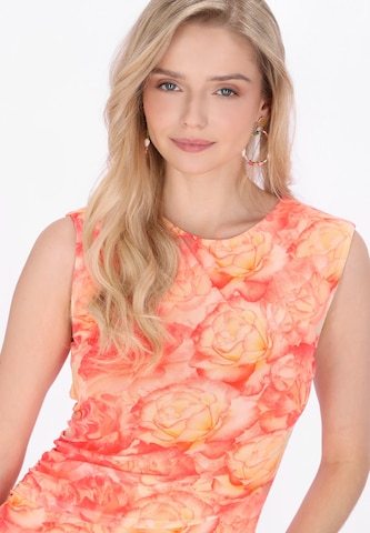 Robe IZIA en orange