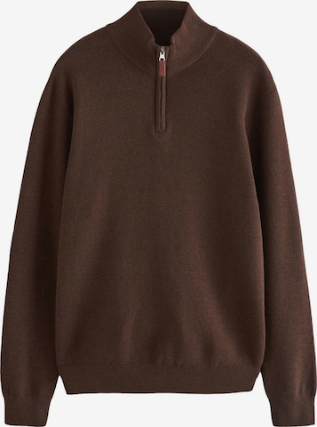 Next Sweter w kolorze brązowy: przód