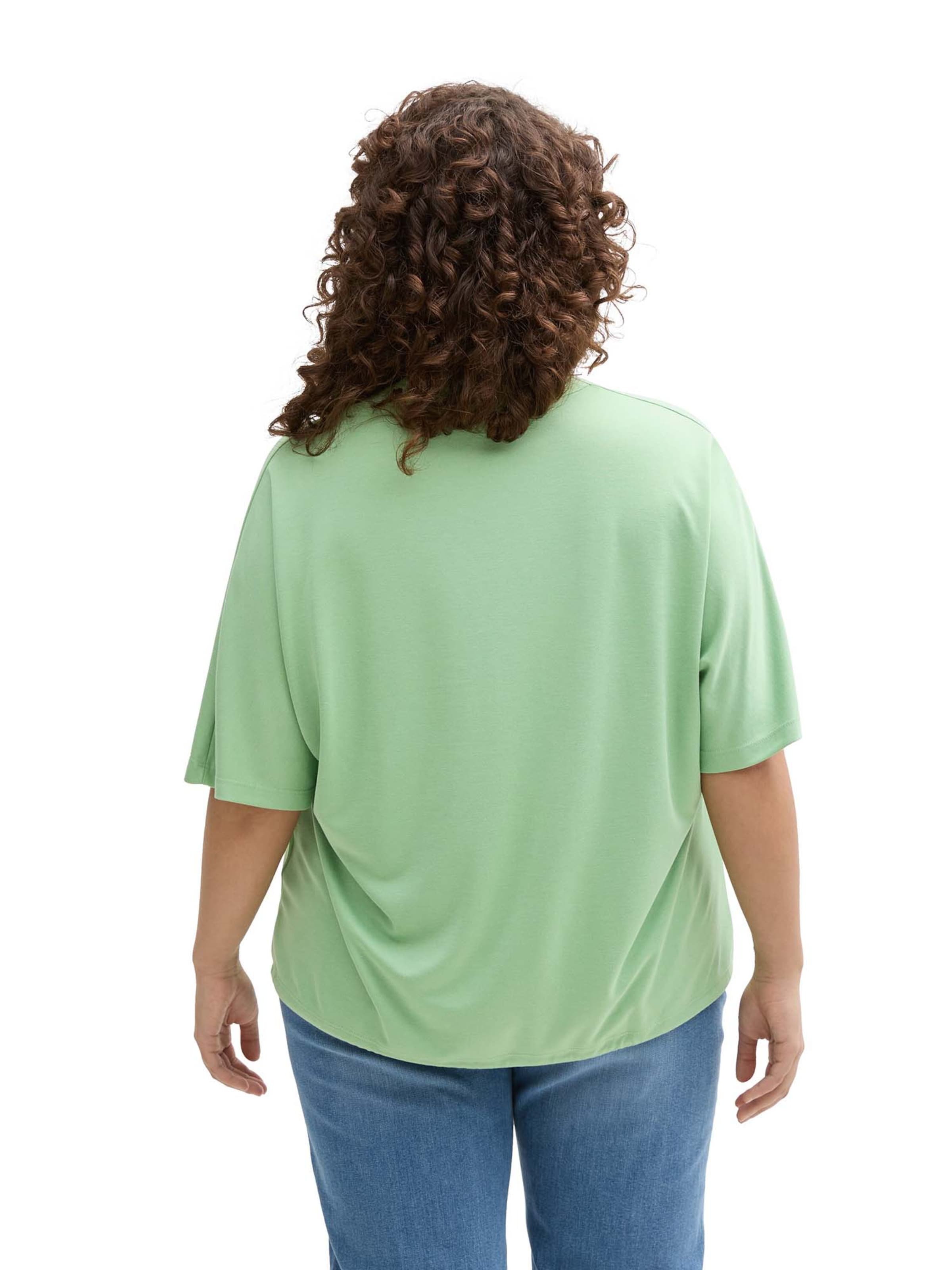 Tom Tailor Women + - Camiseta en verde