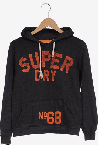 Superdry Kapuzenpullover M in Grau: predná strana