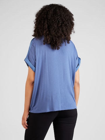 Z-One قميص 'Sana' بلون أزرق