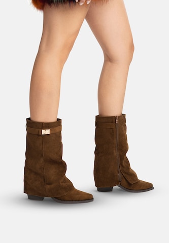 Bottes Salinyang en marron