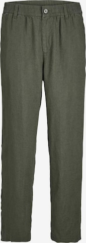 JACK & JONES Chino Pants in Green: front