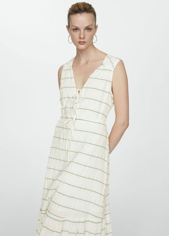MANGO Kleid 'Morgali' in Weiß