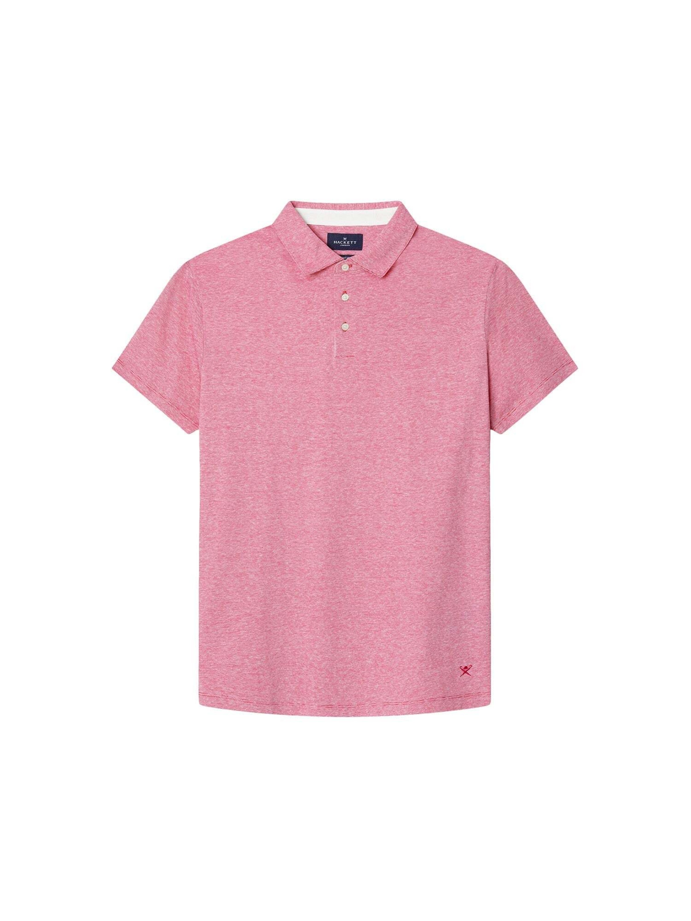 T-Shirt Hackett London en rose : devant
