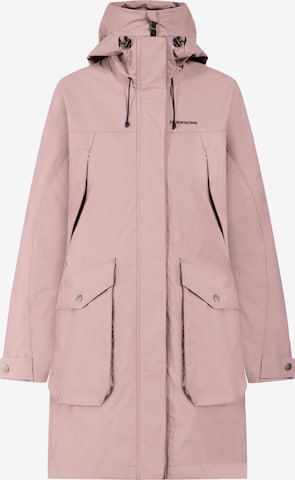 Veste outdoor 'THELMA' Didriksons en rose : devant