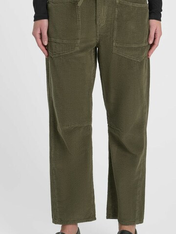 Barrel Pantalon chino 'MADIE' Le Temps Des Cerises en vert : devant