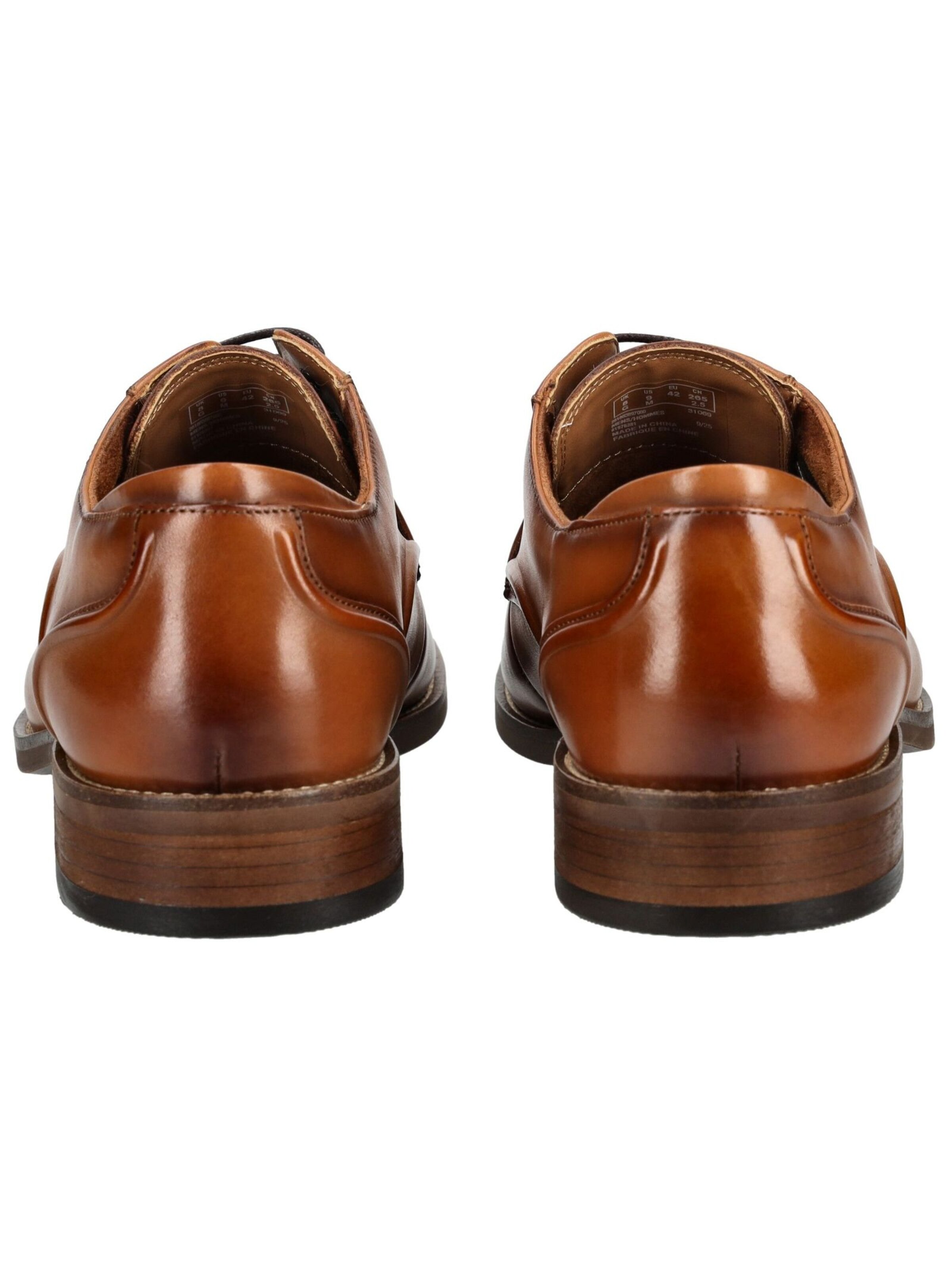 CLARKS Schnürschuh in Braun