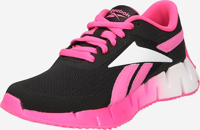 Reebok Sport Athletic Shoes 'Zig Dynamica 2' in Pink / Black / White, Item view