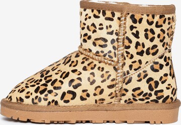 Gooce Snowboots 'Lio' in Beige: voorkant