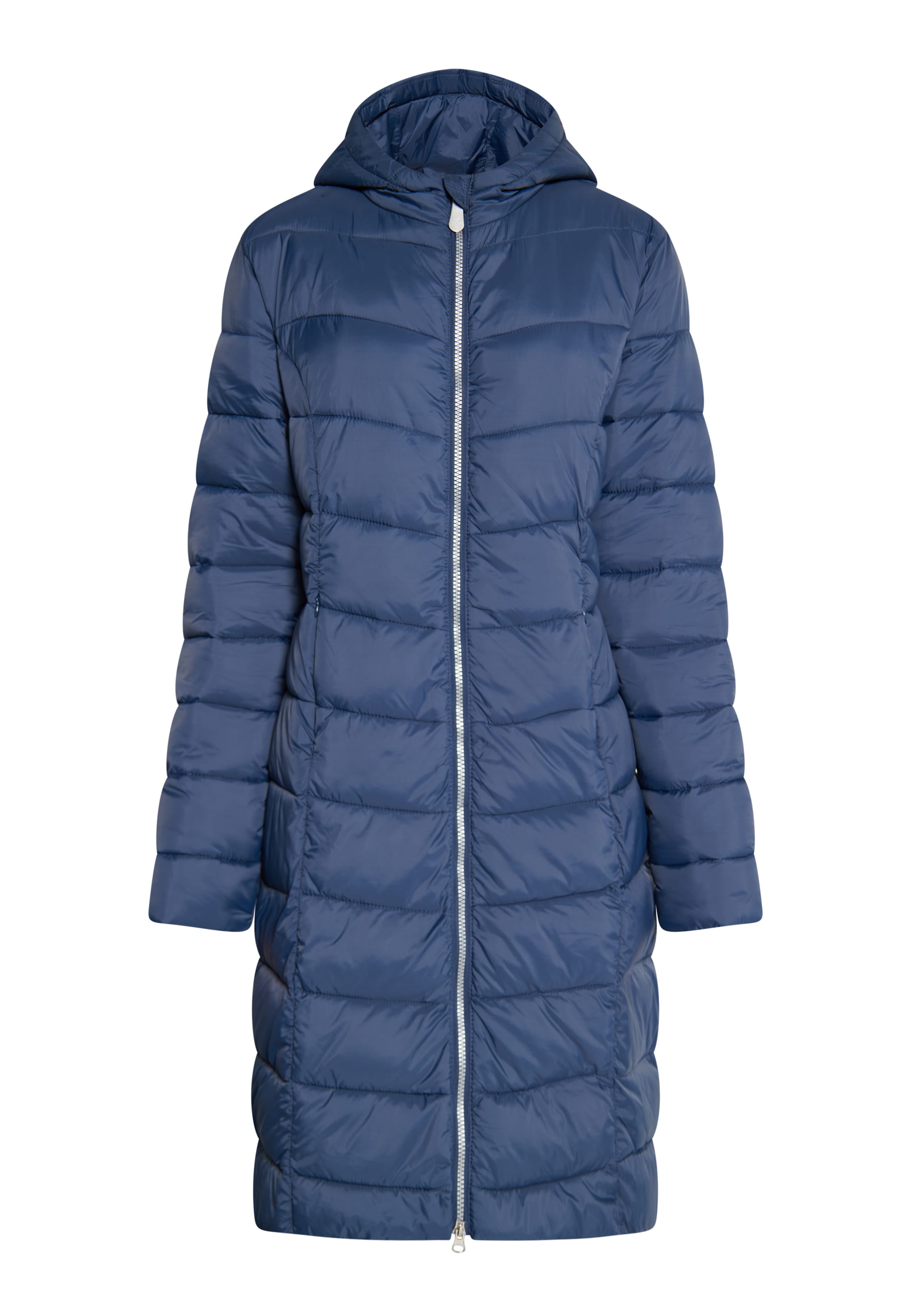faina Wintermantel in Blauw: voorkant