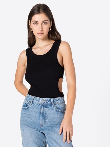 Noisy may - Body camiseta 'MARY' en negro: frente