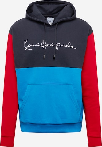 Karl Kani Sweatshirt  'Originals Block' in Blau: predná strana